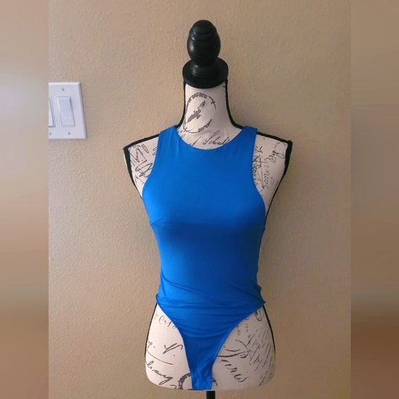 Tops - Blue Sleeveless Women's Top